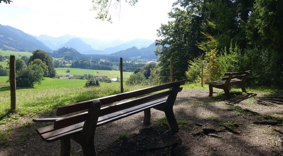 Tipp: Aussichtspunkt Malerwinkel mit Ruhebänken