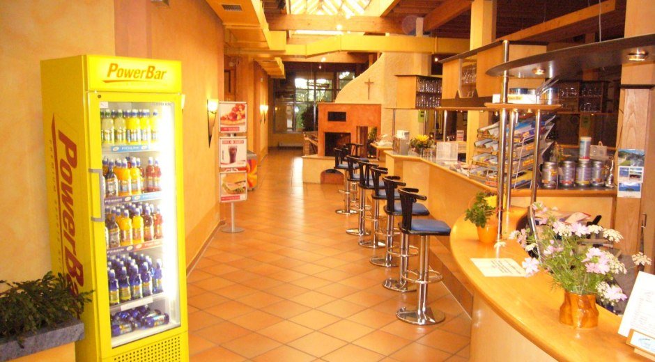 Rezeption im Sportpark © Sportpark Fischen
