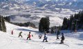 Piste mit Aussicht © Tourismus Hörnerdörfer, Skischule Ofterschwang