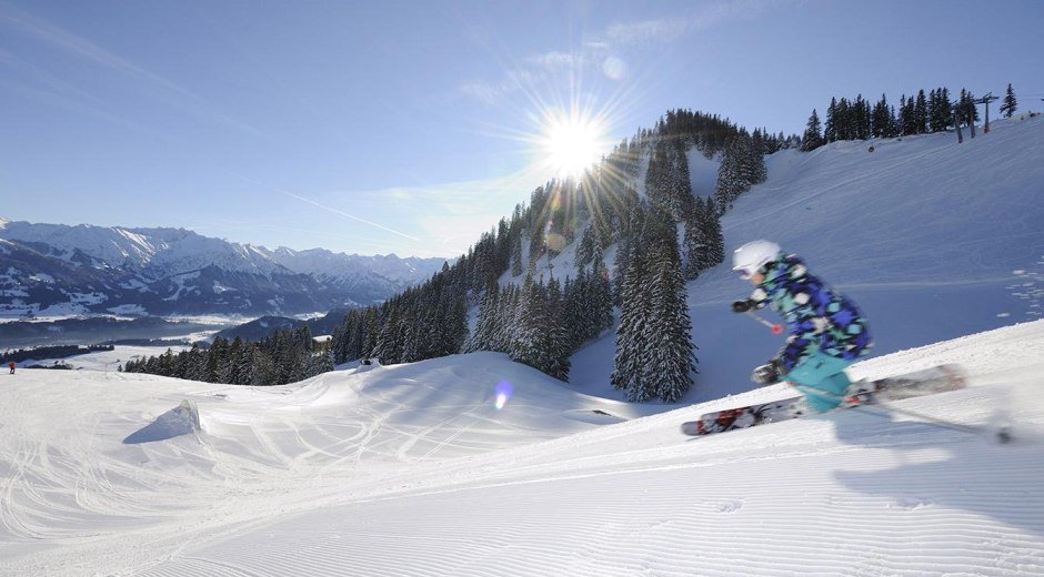 Super Pistenbedingungen © Tourismus Hörnerdörfer, G. Standl