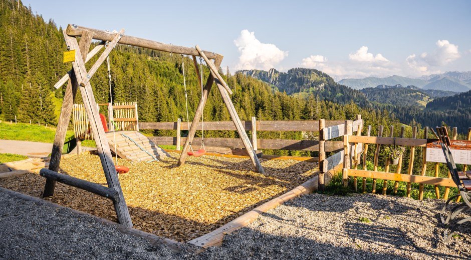 Spielplatz auf der Mittelalpe © Mittelalpe