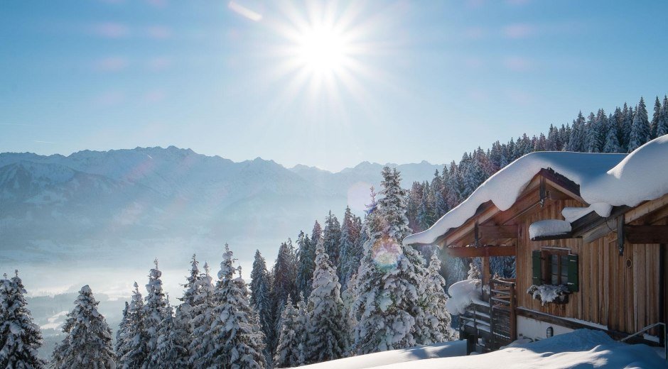 Weltcup Hütte in Ofterschwang im Allgäu © Sonnenalp Resort