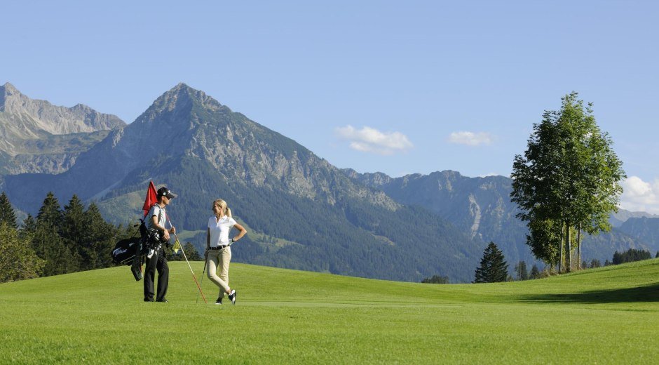 Golfplatz Oberallgäu - Hörnerdörfer im Allgäu © Sonnenalp Resort