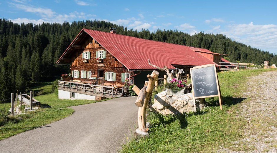 Brotzeit, Getränke, Kaffee und Kuchen auf der Frei © Tourismus Hörnerdörfer, F. Kjer