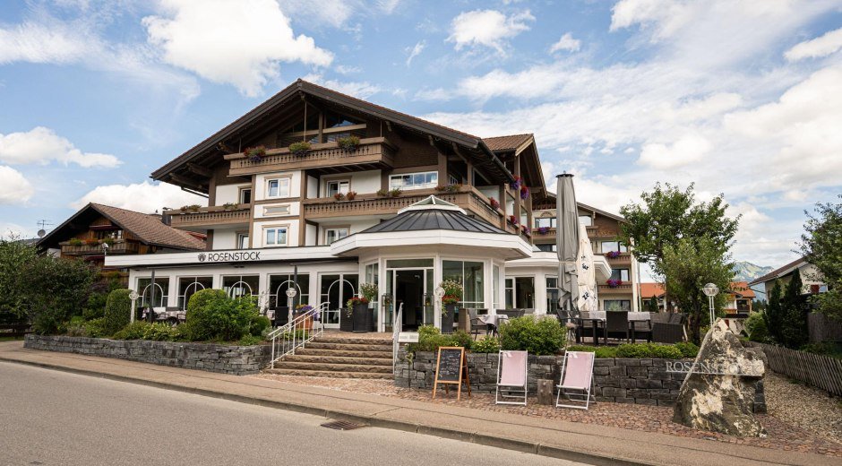 Hotel Café Rosenstock in Fischen im Allgäu © Tourismus Hörnerdörfer GmbH
