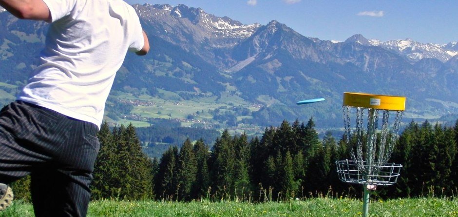 Disc Golf in Ofterschwang in den Hörnerdörfern © Frizbee.at