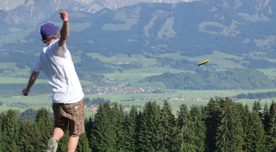 Disc Golf Allgäu in Ofterschwang © Frizbee.at