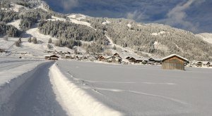 Winterlicher Blick nach Bolsterlang © Tourismus Hörnerdörfer, S. Salzberger
