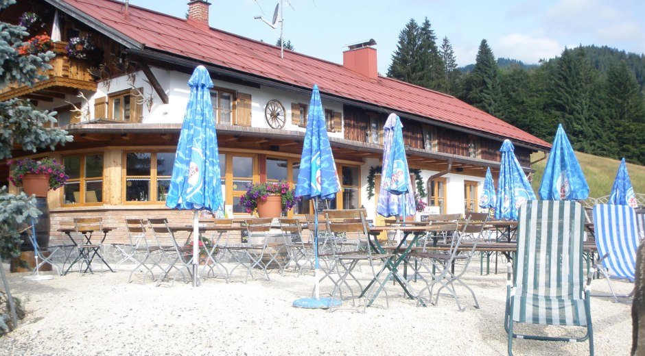 Terrasse am Berghof Schwarzenberg © Berghof Schwarzenberg