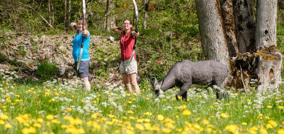 Fortgeschrittenenkurs Bogenschießen in Bolsterlang © Tourismus Hörnerdörfer, ProVisionMedia