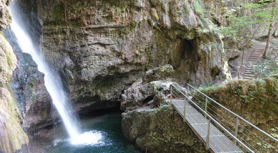 Hinanger Wasserfall © Tourismus Hörnerdörfer