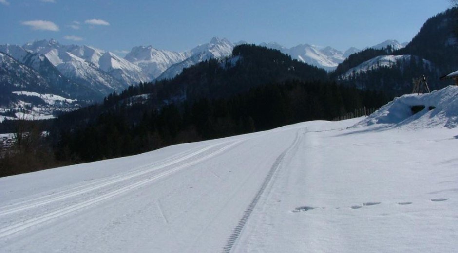 Oberdorfer Loipe - Langlaufen in Obermaiselstein
