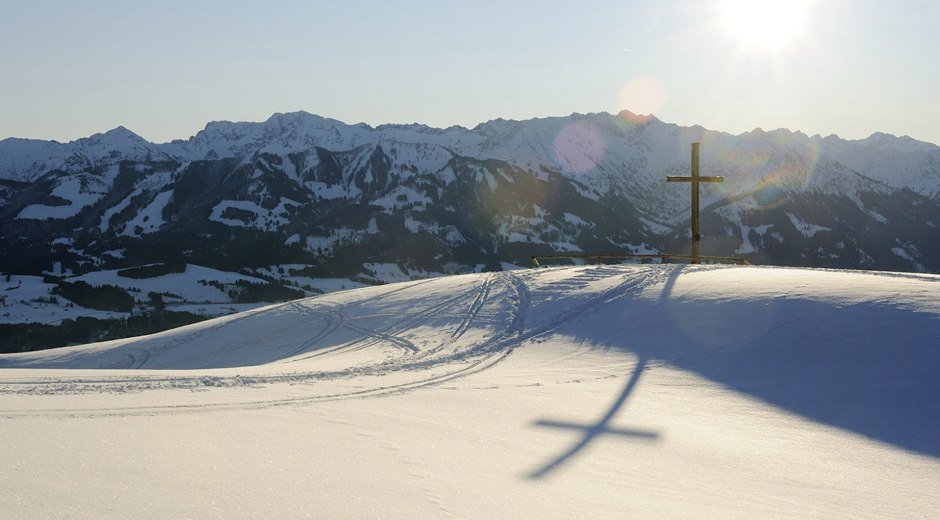Ofterschwanger Horn im Winterkleid © Tourismus Hörnerdörfer, ProVisionMedia
