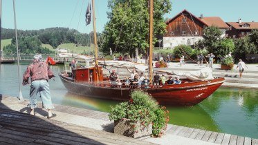 Piratenfahrt auf dem Alpseesegler © Tourist Information Immenstadt