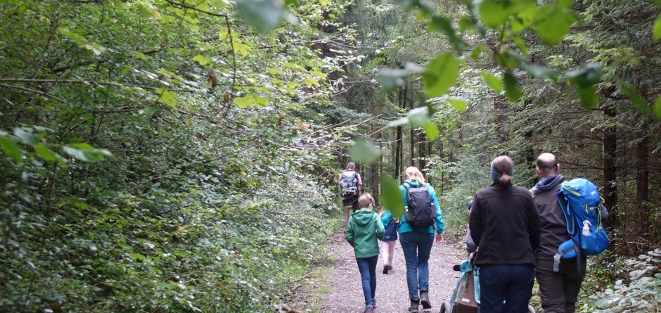 Wanderung für Familien © Tourismus Hörnerdörfer