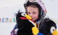 Maskotchen Pinguin Bobo vom Kinder Club © Skischule Ofterschwang / Bobos Kinder Club