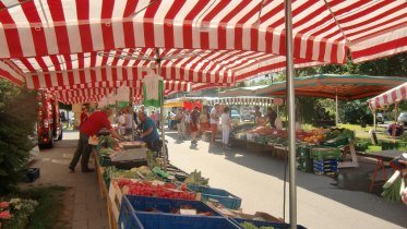 Wochenmarkt in Fischen im Allgäu © Tourismus Hörnerdörfer
