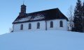 Die Untermühlegger Kapelle auf einer Anhöhe © Tourismus Hörnerdörfer GmbH