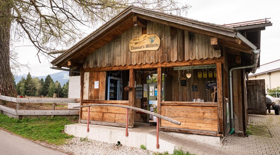 Milchtankstelle "Beim Thanner" Ofterschwang © Tourismus Hörnerdörfer GmbH