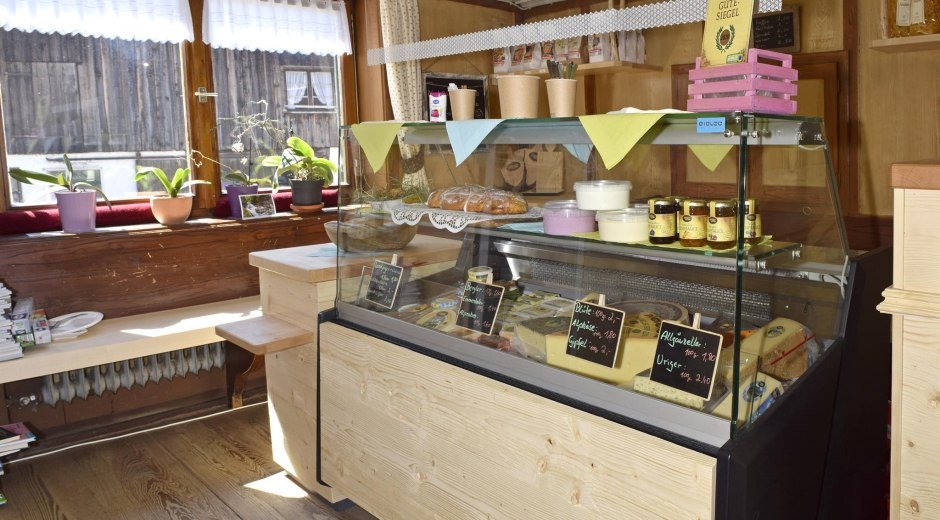 Käse- und Wursttheke "Beim Thanner © Tourismus_Hörnerdörfer_Mueller_Ulrike