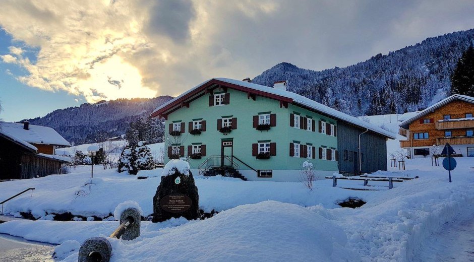 Bauernhaus "Busche Berta" - Winter Ofterschwang © Bauernhaus Busche Berta, D. Roth