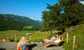 Verdiente Pause an der alten Eibe in Balderschwang © Tourismus Hörnerdörfer, G. Eichholzer