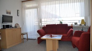 Sitzgarnitur + Fernseher