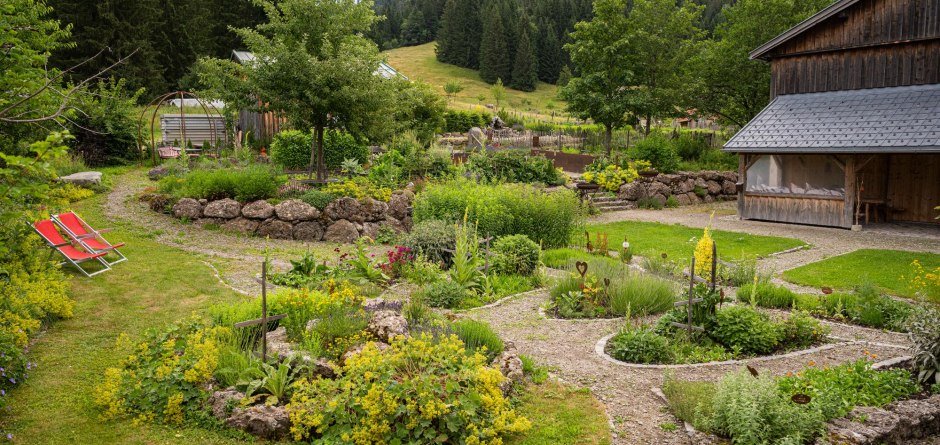 Silvias Kräutergarten in Balderschwang © Tourismus Hörnerdörfer