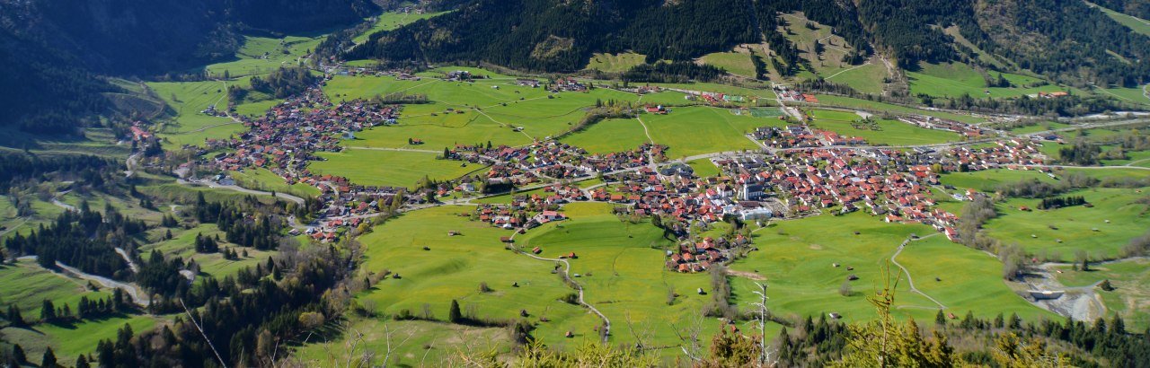 Blick auf Bad Hindelang © Bad Hindelang Tourismus