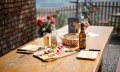 Brotzeit mit Bergblick © Tourismus Hörnerdörfer - F. Kjer