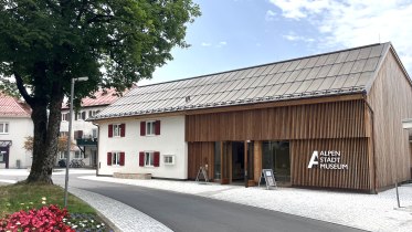 Außenansicht AlpenStadtMuseum © Stadt Sonthofen