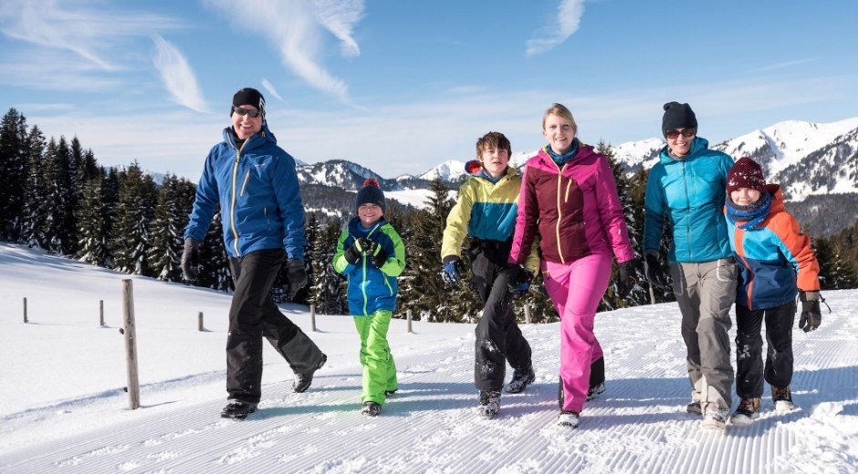Winterwandern am Ofterschwanger Horn © Tourismus Hörnerdörfer, F. Kjer