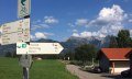 Wegweiser Richtung Hirtenstein / Obermühlegg © Tourismus Hörnerdörfer GmbH