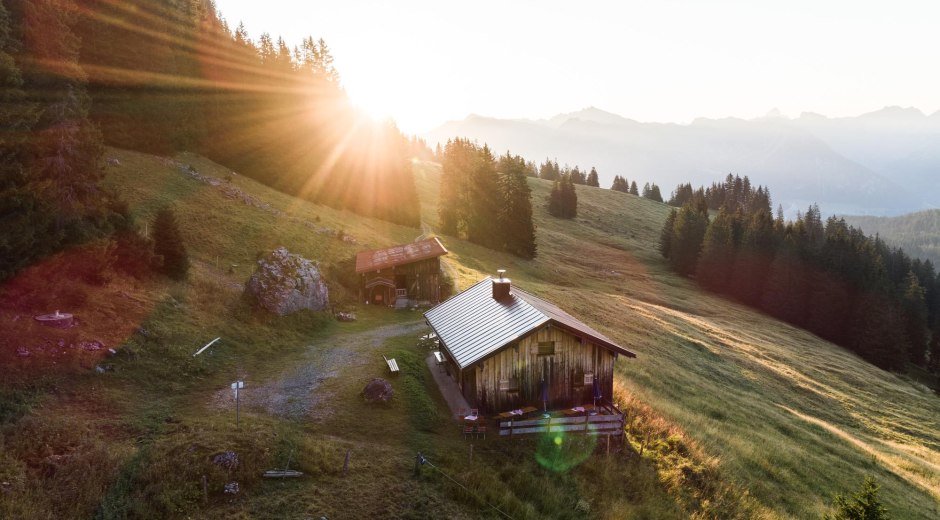 Obere Gund Alpe von oben © Tourismus Hörnerdörfer, F. Kjer