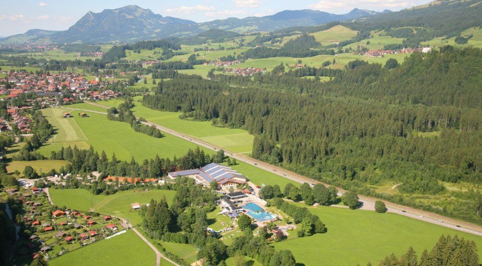 Nebenan liegt das Freibad Fischen © Sportpark Fischen