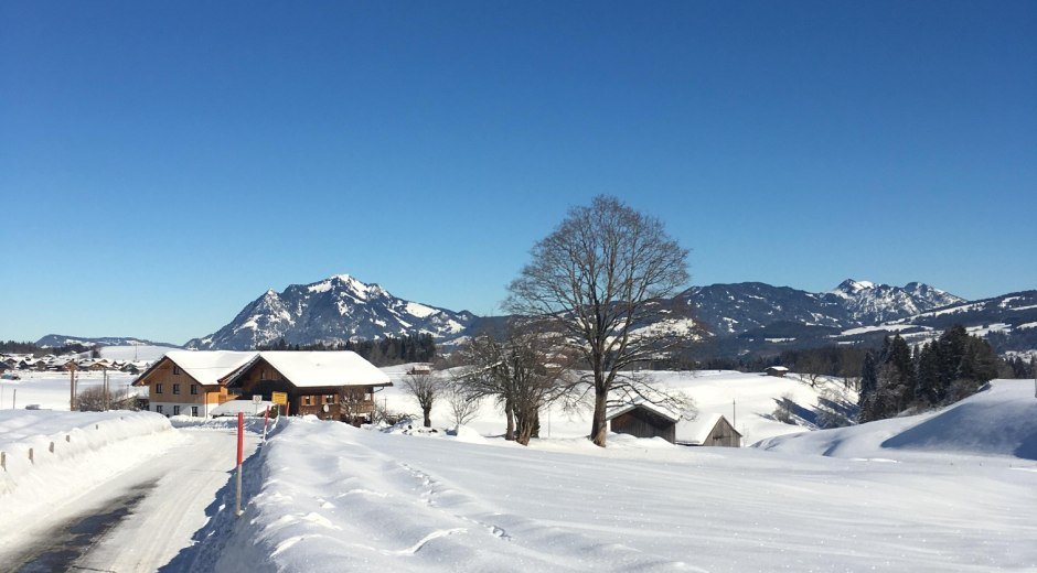 Hörnerdörfer Wintergenusswanderung