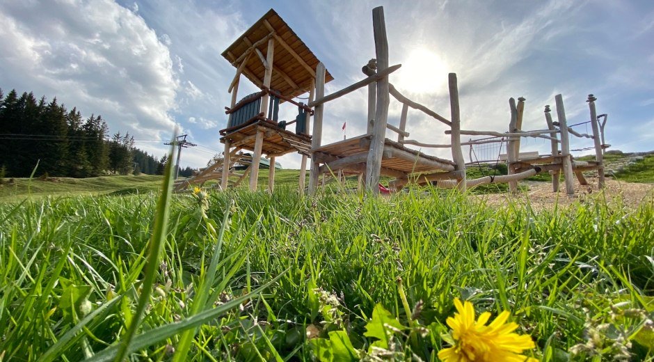 Spielplatz an der Weltcup-Hütte - Bergstation Ofterschwang