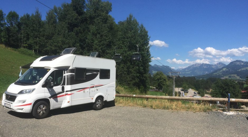 Wohnmobilstellplatz Ofterschwang1 © Bergbahnen Ofterschwang Gunzesried GmbH & Co.KG
