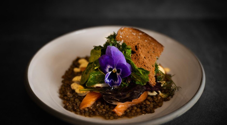 freistil signature dish | Lechtaler Saibling