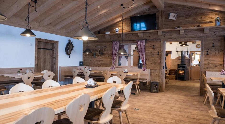 Leitenbach Hütte in Ofterschwang - Innenraum © Tourismus Hörnerdörfer, F. Kjer
