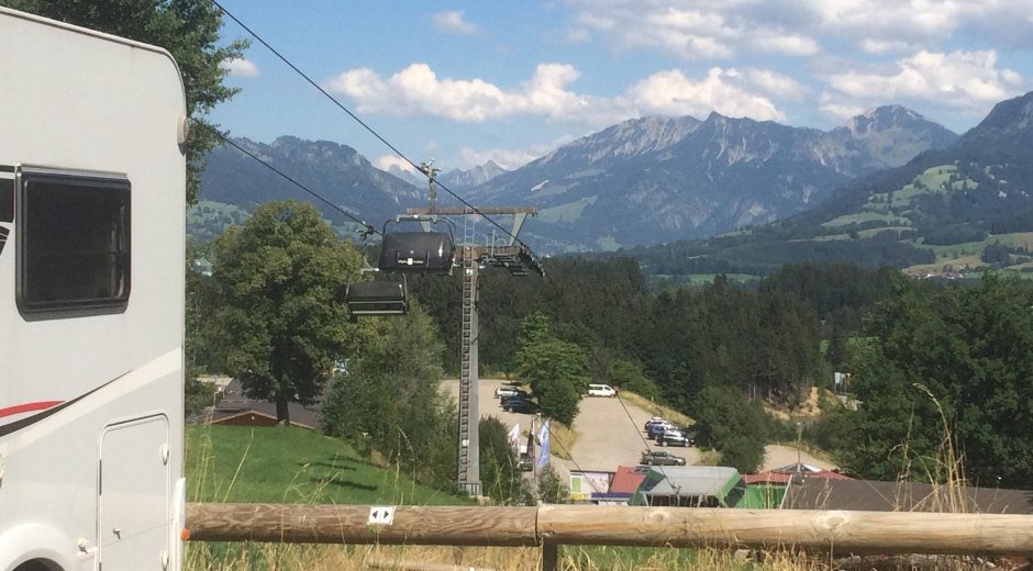 Wohnmobilstellplatz Ofterschwang2 © Bergbahnen Ofterschwang Gunzesried GmbH & Co.KG