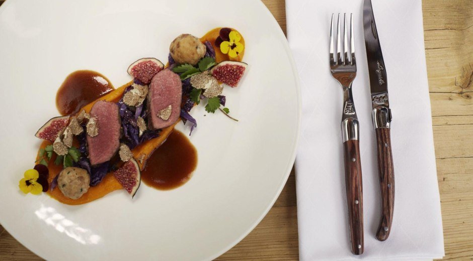 Restaurant im HUBERTUS in Balderschwang im Allgäu © HUBERTUS Alpin Lodge & Spa