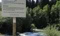 Informationstafel am Iller-Ursprung bei Fischen im Allgäu © Tourismus Hörnerdörfer_H.Besler