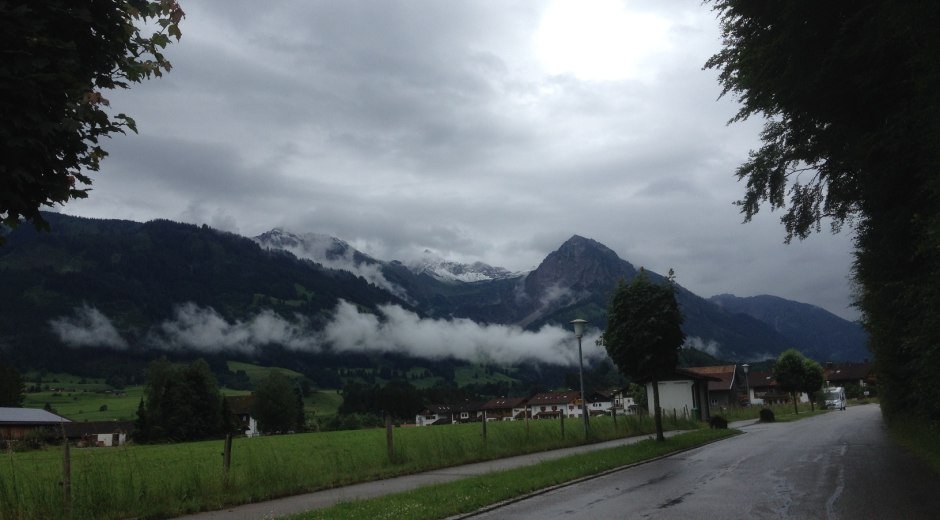 Weilerstraße in Fischen i. Allgäu