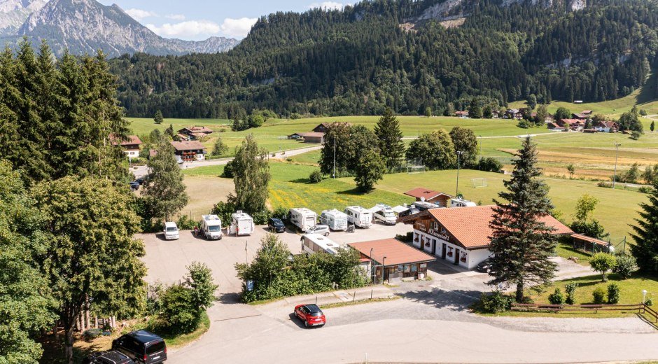 Wohnmobil-Stellplatz Rieder Wiesen Obermaiselstein © Tourismus Hörnerdörfer GmbH