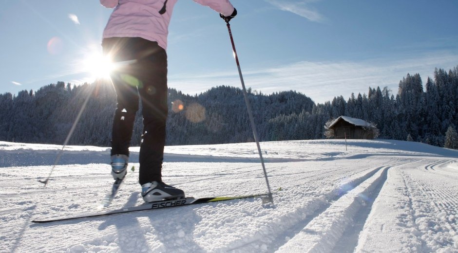 Skating auf der Ried Loipe © Tourismus Hörnerdörfer, T. Burger