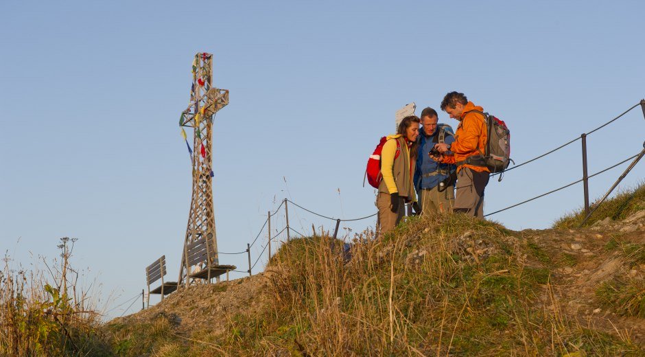 Gipfelkreuz am Hochgrat