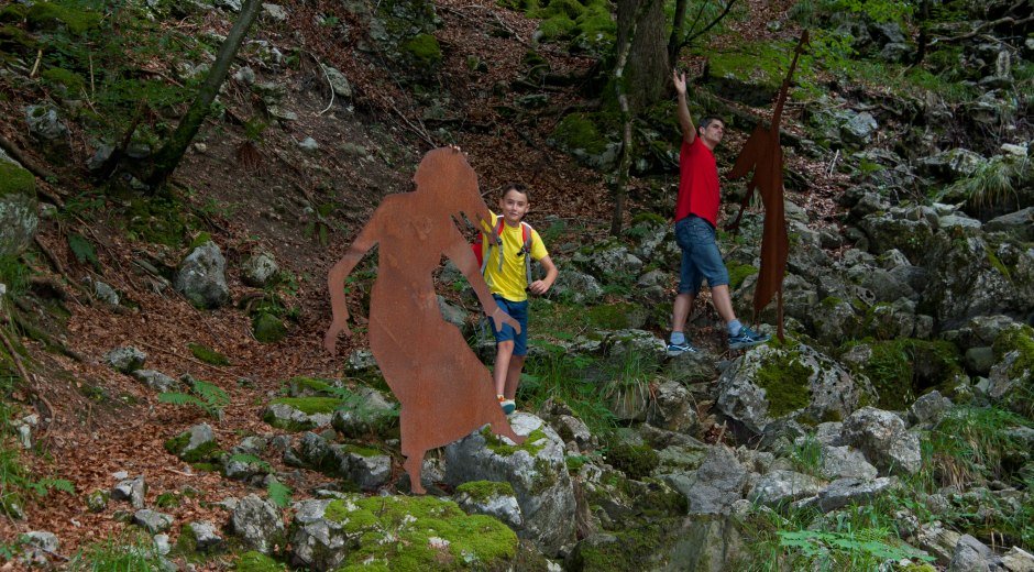 Auf dem Sagenweg in Obermaiselstein © Tourismus Hörnerdörfer, G. Eichholzer