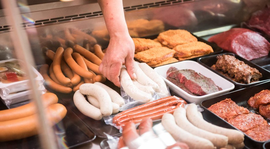 Große Auswahl an Wurst- und Fleischwaren © Tourismus Hörnerdörfer, F. Kjer