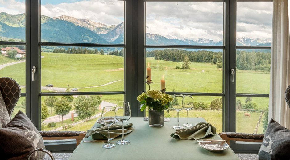 Gourmet-Restaurant Silberdistel in Ofterschwang © Sonnenalp Resort